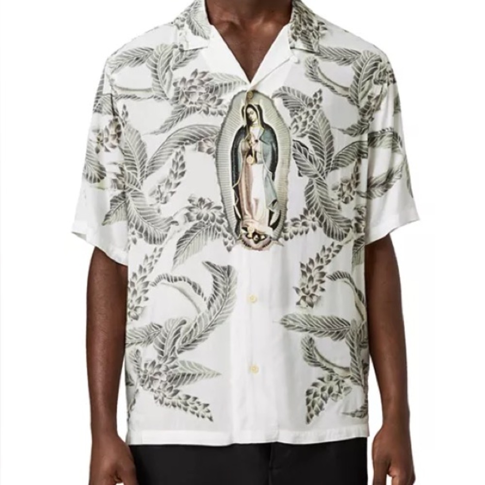 ALLSAINTS Diego Slim-Fit Short-Sleeve Button-Down Shirt
